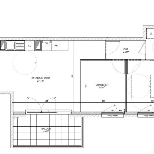  Annonces CHAPONOST : Appartement | ECULLY (69130) | 58 m2 | 299 000 € 