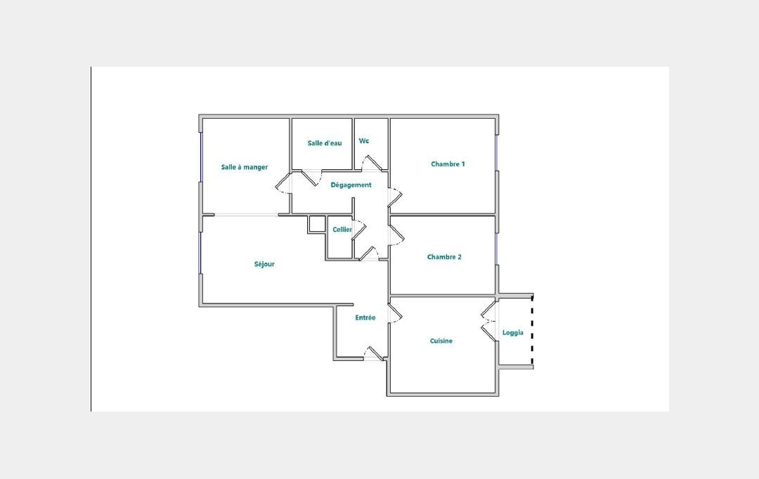 Annonces CHAPONOST : Appartement | VENISSIEUX (69200) | 66 m2 | 125 000 € 